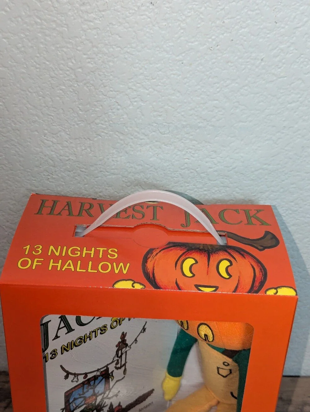 RARE New In Box Harvest Jack 13 Nights of Hallow Book & Plush Set